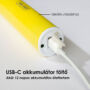 Kép 7/10 - Emmi®-dent GO ultrahangos fogkefe szett - Sárga