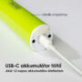 Kép 7/10 - Emmi®-dent GO ultrahangos fogkefe szett - Zöld