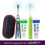 Kép 1/10 - emmi®-dent PLATINUM ultrahangos fogkefe szett - carbon