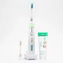 Kép 1/7 - emmi®-dent PLATINUM ultrahangos fogkefe szett - fehér